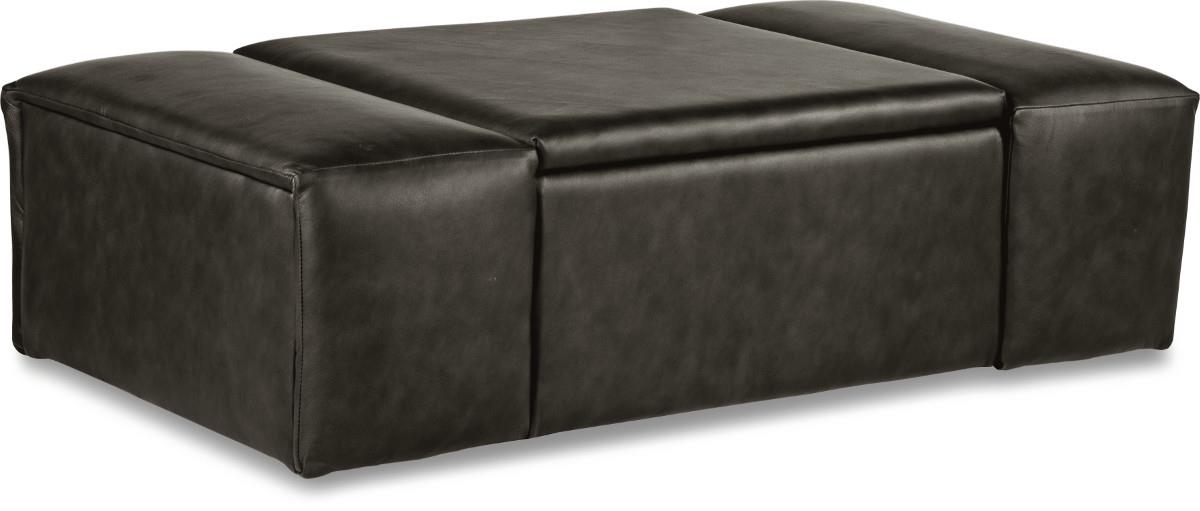 LaZBoy Ottomans Depot Storage Ottoman with Casters Home